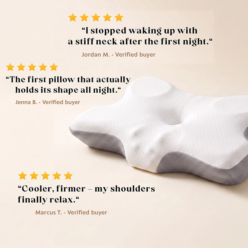 Velora DeepRest™ Contour Pillow